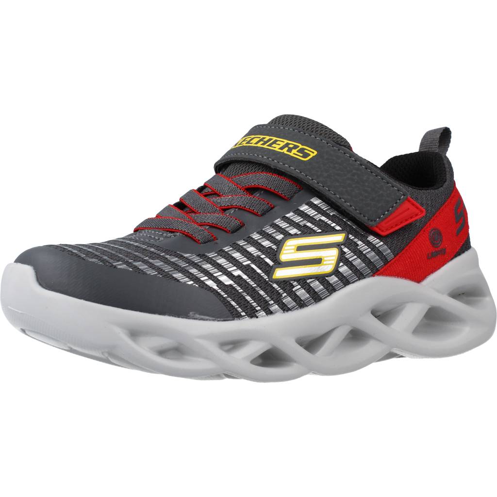 SKECHERS TWISTY BRIGHTS - NOVLO en color GRIS (1)