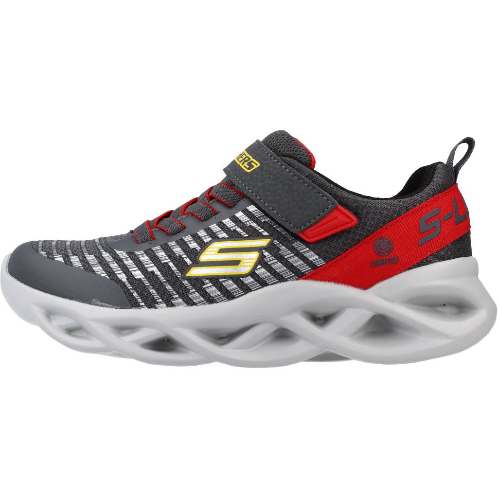SKECHERS TWISTY BRIGHTS - NOVLO en color GRIS (2)