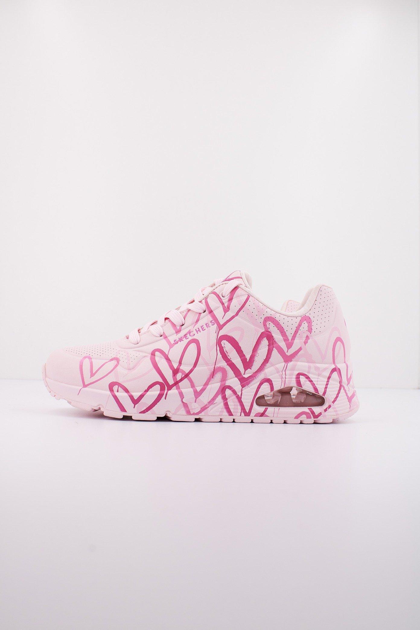 SKECHERS UNO-SPREAD THE LOVE en color ROSA (1)