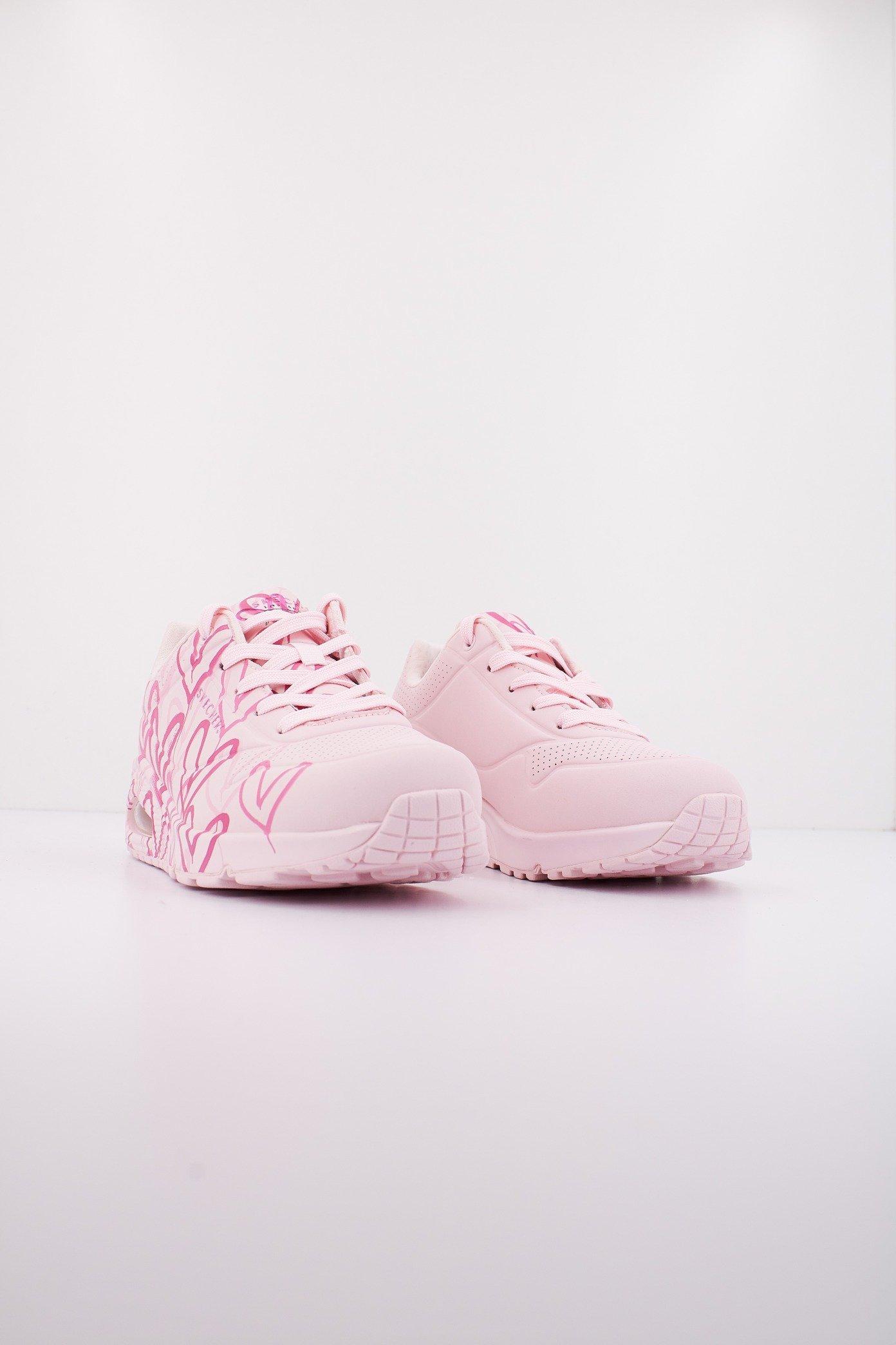 SKECHERS UNO-SPREAD THE LOVE en color ROSA (2)