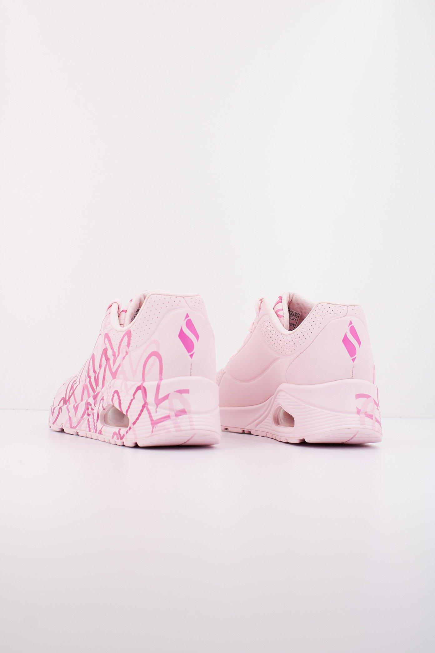 SKECHERS UNO-SPREAD THE LOVE en color ROSA (3)