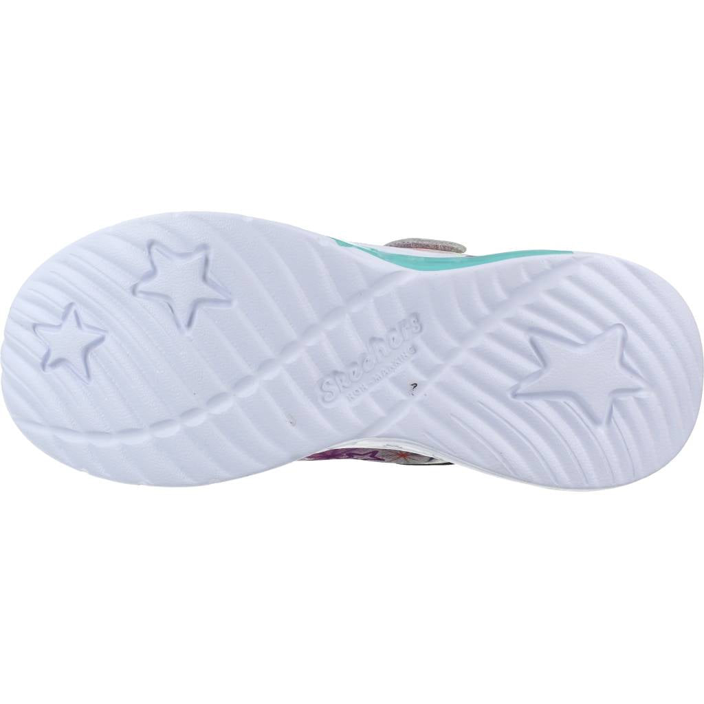 SKECHERS STAR SPARKS en color PLATA (6)