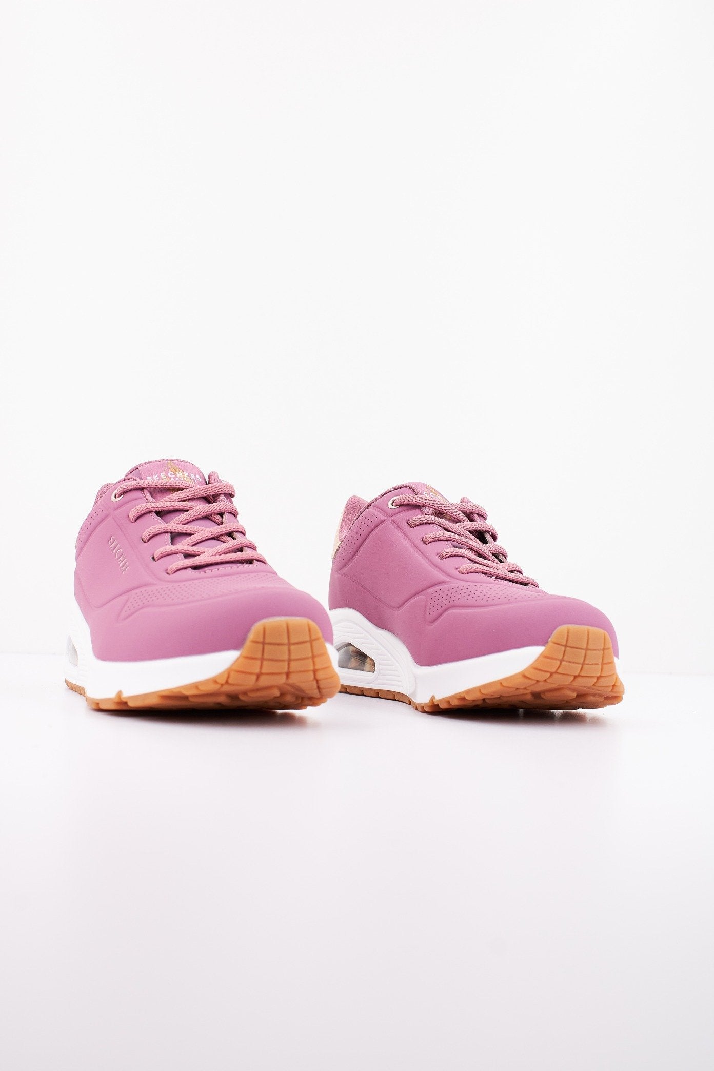 SKECHERS UNO - SHIMMER AWAY en color ROSA (2)