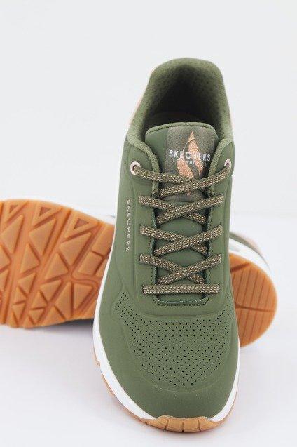 SKECHERS UNO - SHIMMER AWAY en color VERDE (3)