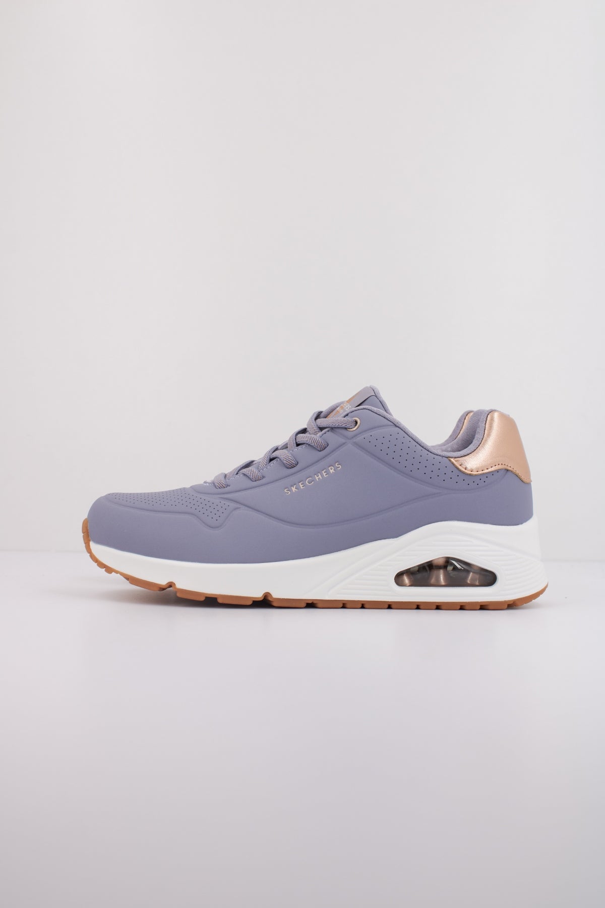 SKECHERS UNO - SHIMMER AWAY en color VIOLETA (1)