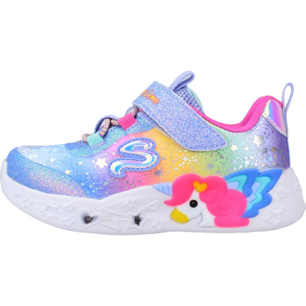 SKECHERS UNICORN CHARMER-TWILIGHT DR en color AZUL (2)