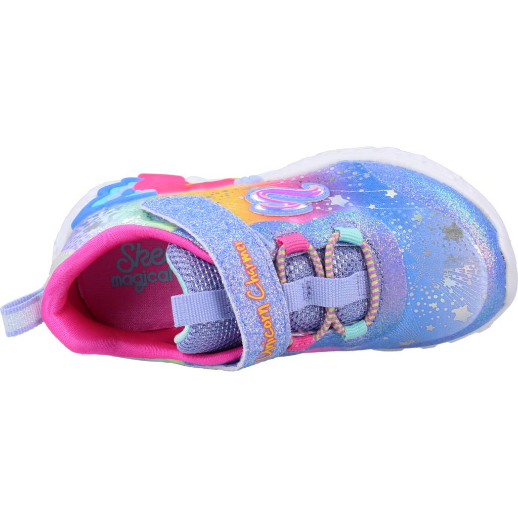 SKECHERS UNICORN CHARMER-TWILIGHT DR en color AZUL (7)