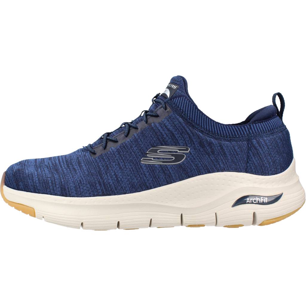 SKECHERS ARCH FIT - WAVEPORT en color AZUL (2)
