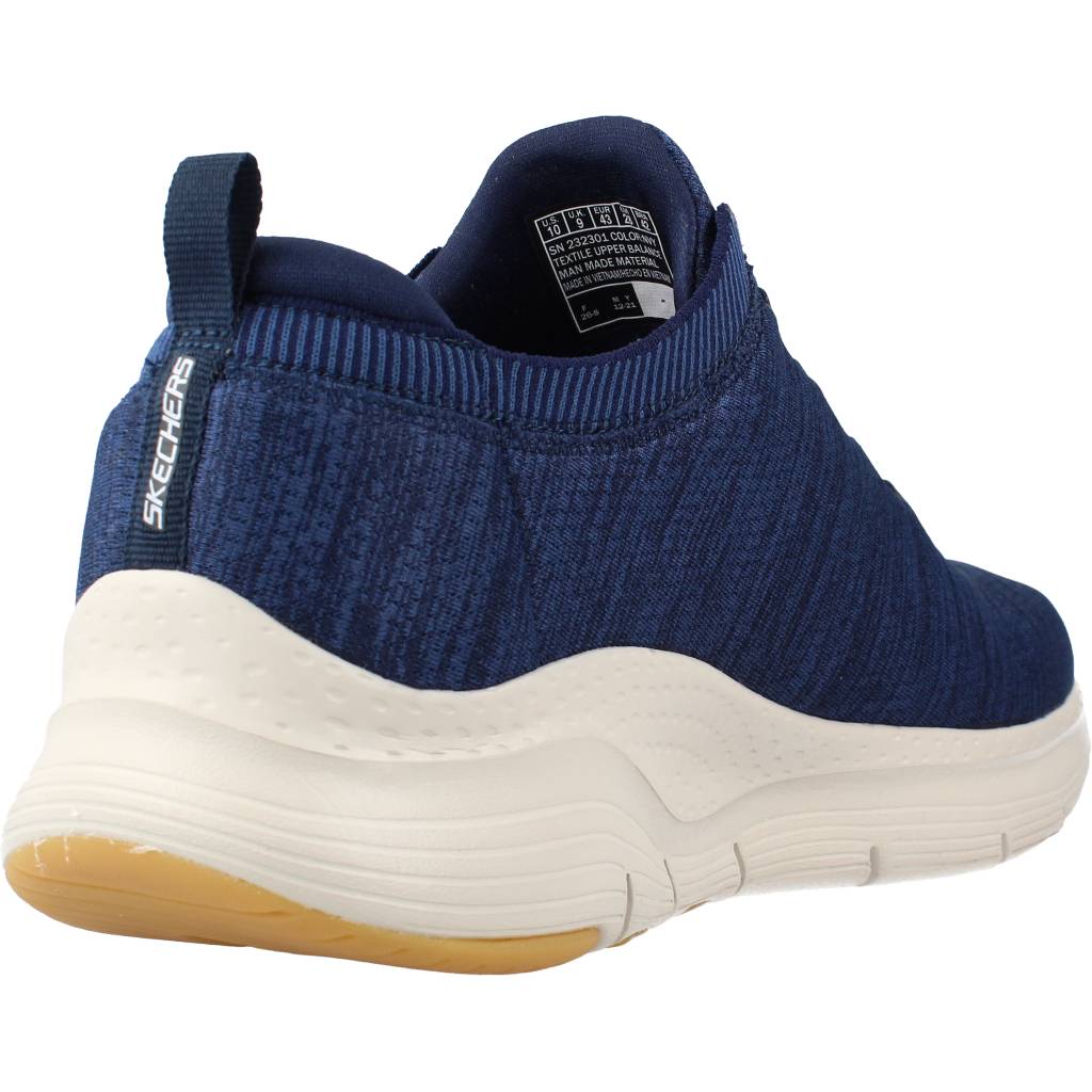 SKECHERS ARCH FIT - WAVEPORT en color AZUL (3)