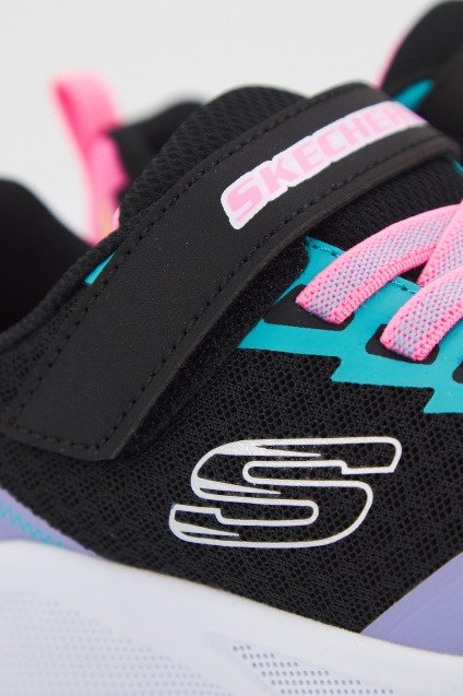SKECHERS MICROSPEC-BRIGHT RETROS en color NEGRO (4)