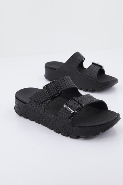 SKECHERS ARCH FIT FOOTSTEPS HI'NESS en color NEGRO (3)