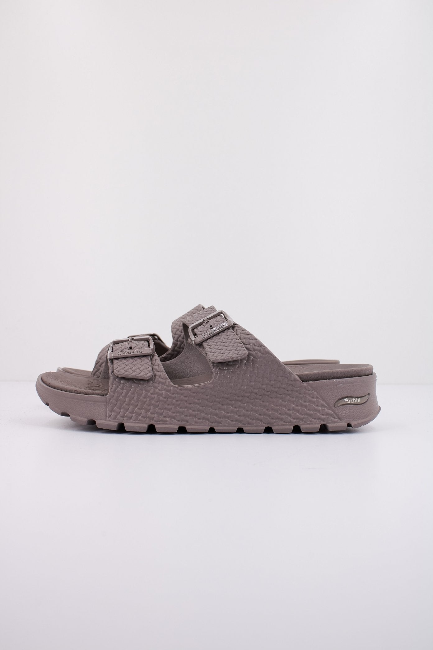 SKECHERS ARCH FIT FOOTSTEPS HI'NESS en color VIOLETA (1)