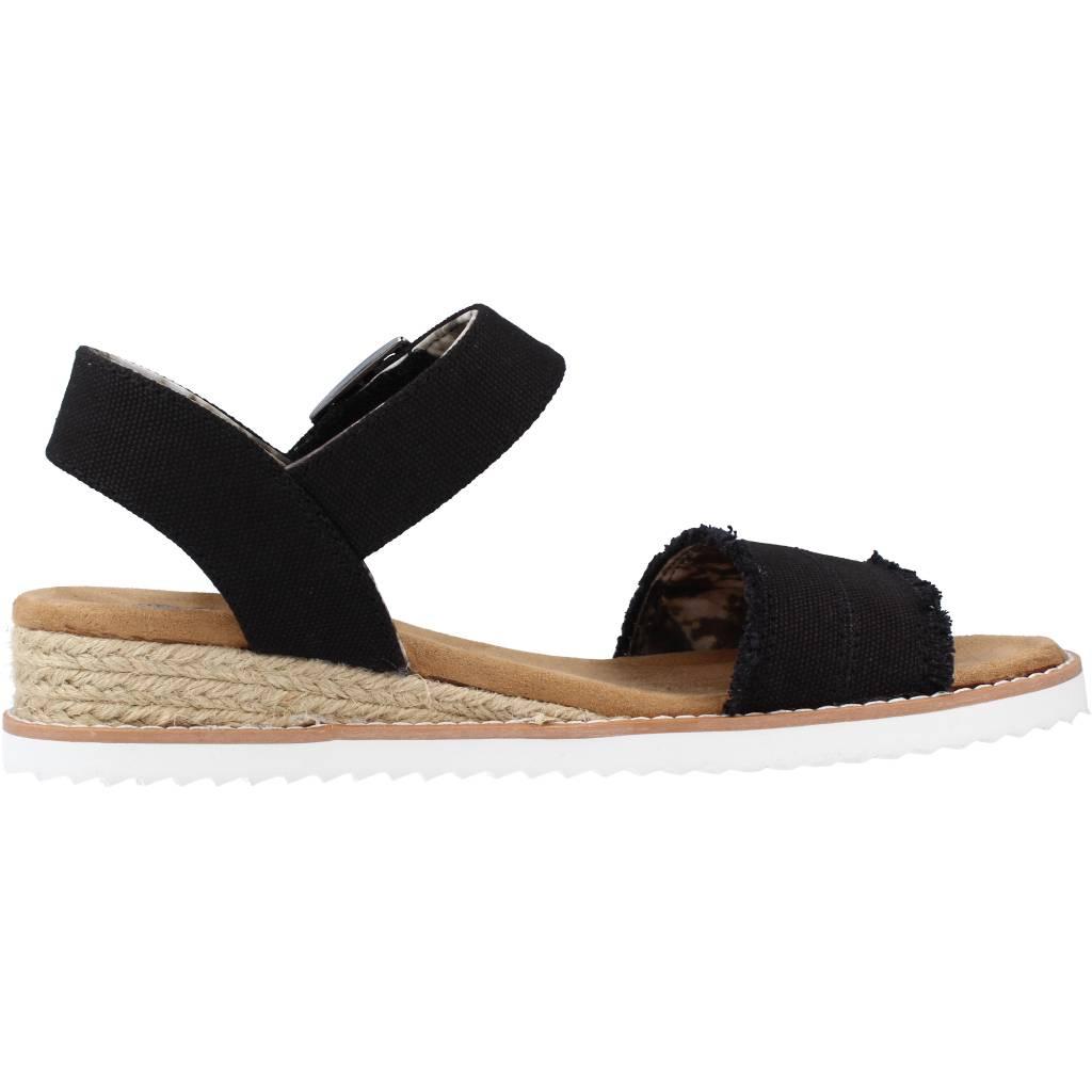 SKECHERS DESERT KISS ADOBE PRINCESS en color NEGRO (4)