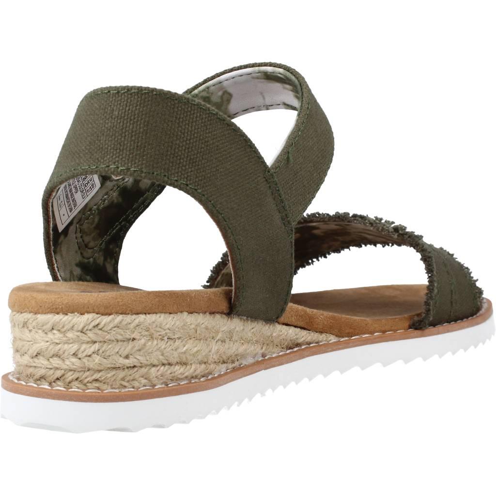 SKECHERS DESERT KISS ADOBE PRINCESS en color VERDE (3)
