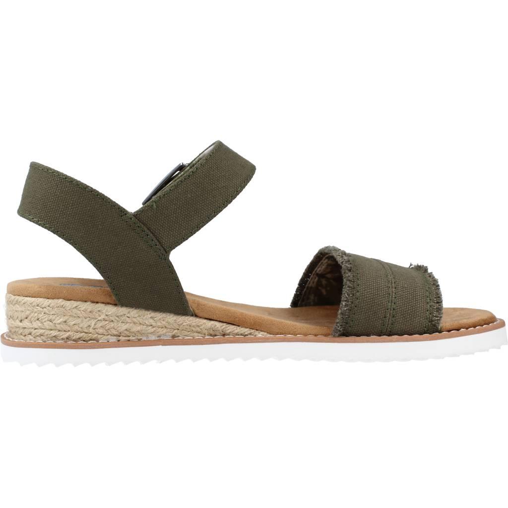 SKECHERS DESERT KISS ADOBE PRINCESS en color VERDE (4)