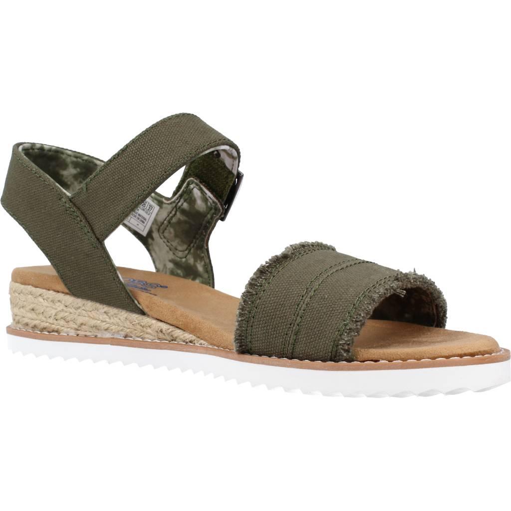 SKECHERS DESERT KISS ADOBE PRINCESS en color VERDE (5)