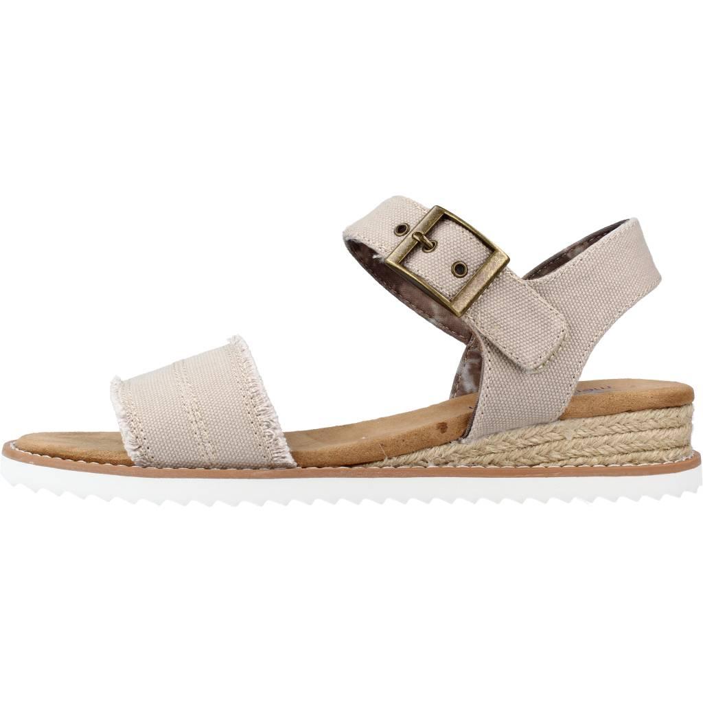 SKECHERS DESERT KISS ADOBE PRINCESS en color MARRON CLARO (2)