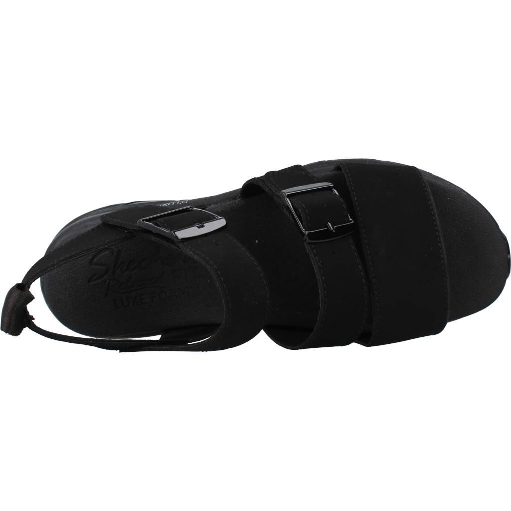 SKECHERS D'LUX WALKER RETRO COSMOS en color NEGRO (7)