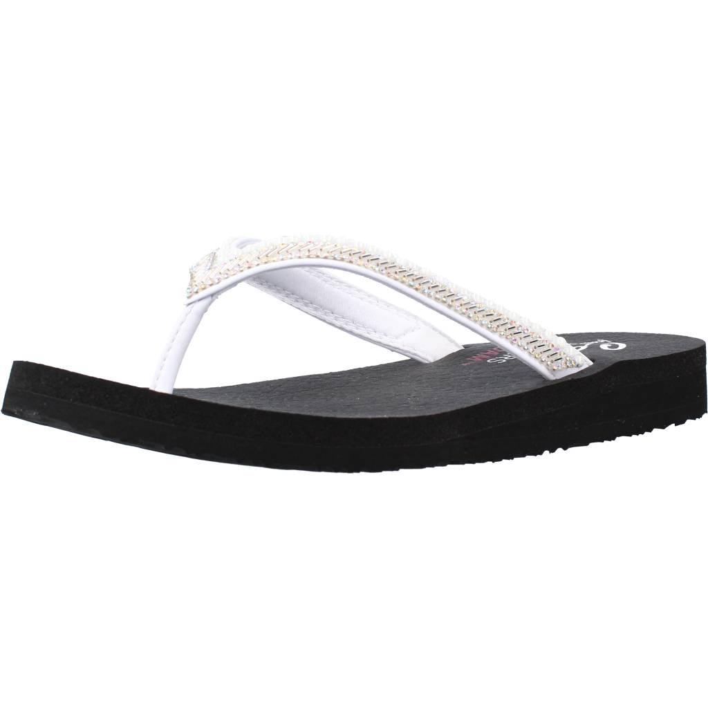 SKECHERS MEDITATION FANCY PEARL en color BLANCO (1)
