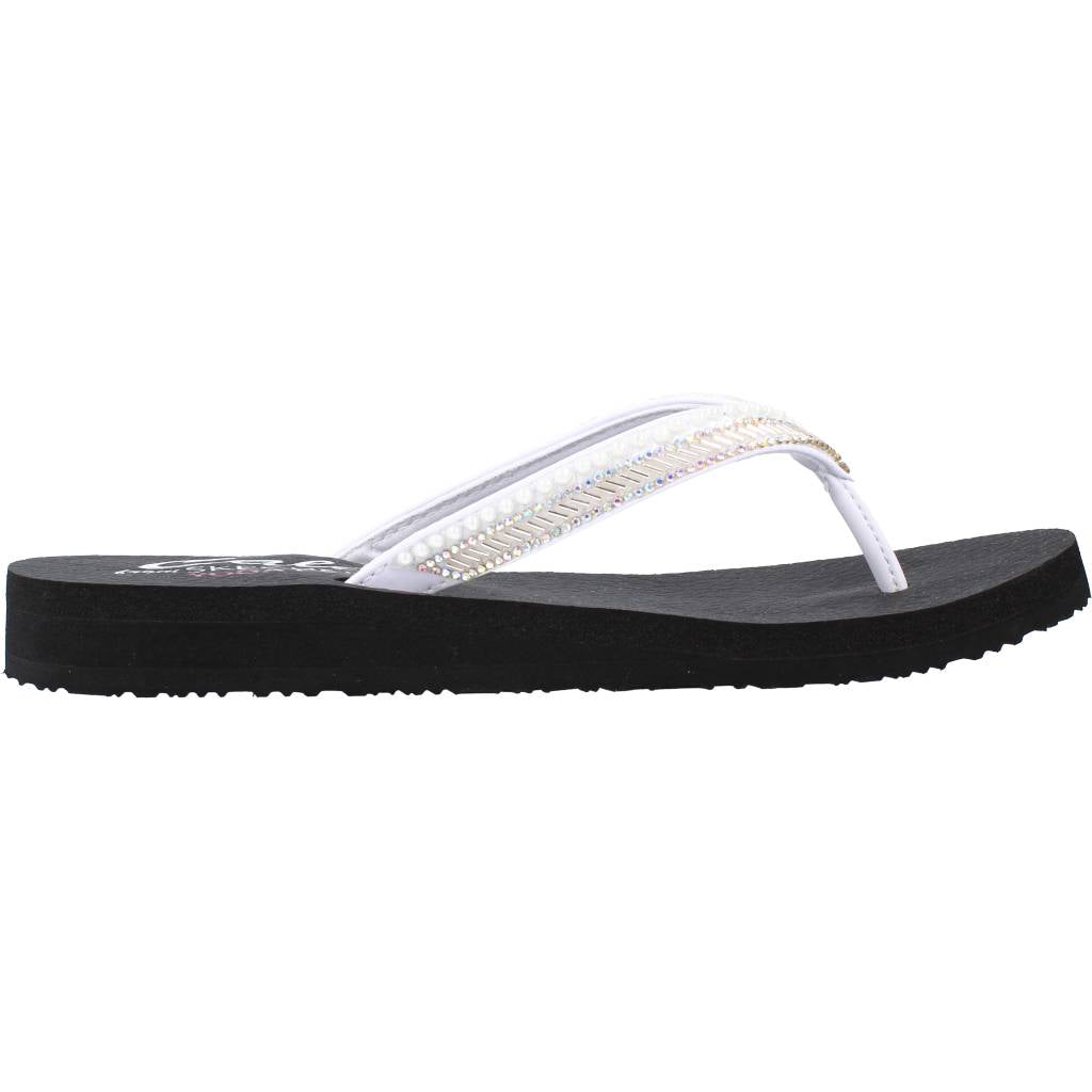 SKECHERS MEDITATION FANCY PEARL en color BLANCO (4)