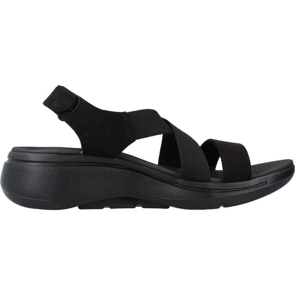 SKECHERS GO WALK ARCH FIT TREASURED en color NEGRO (4)