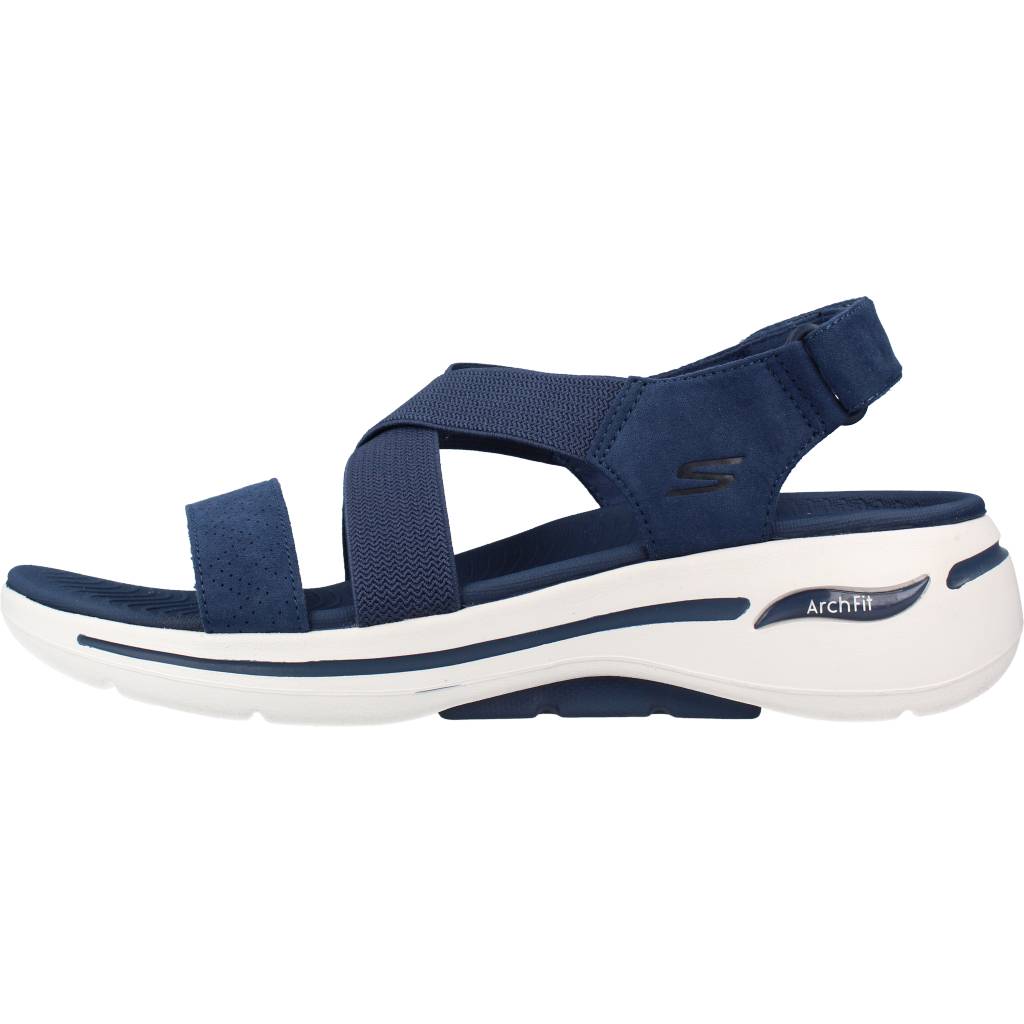 SKECHERS GO WALK ARCH FIT TREASURED en color AZUL (2)