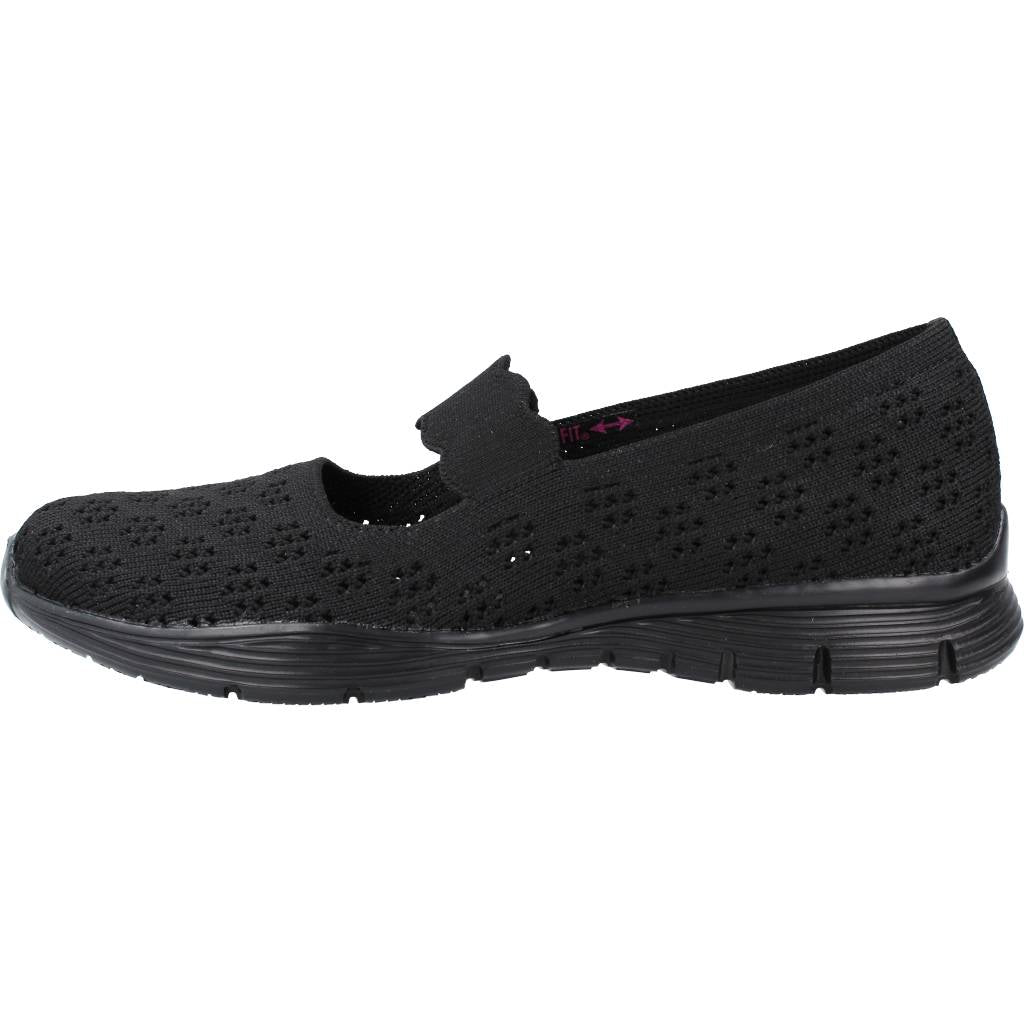 SKECHERS SEAGER - SIMPLE THINGS en color NEGRO (2)
