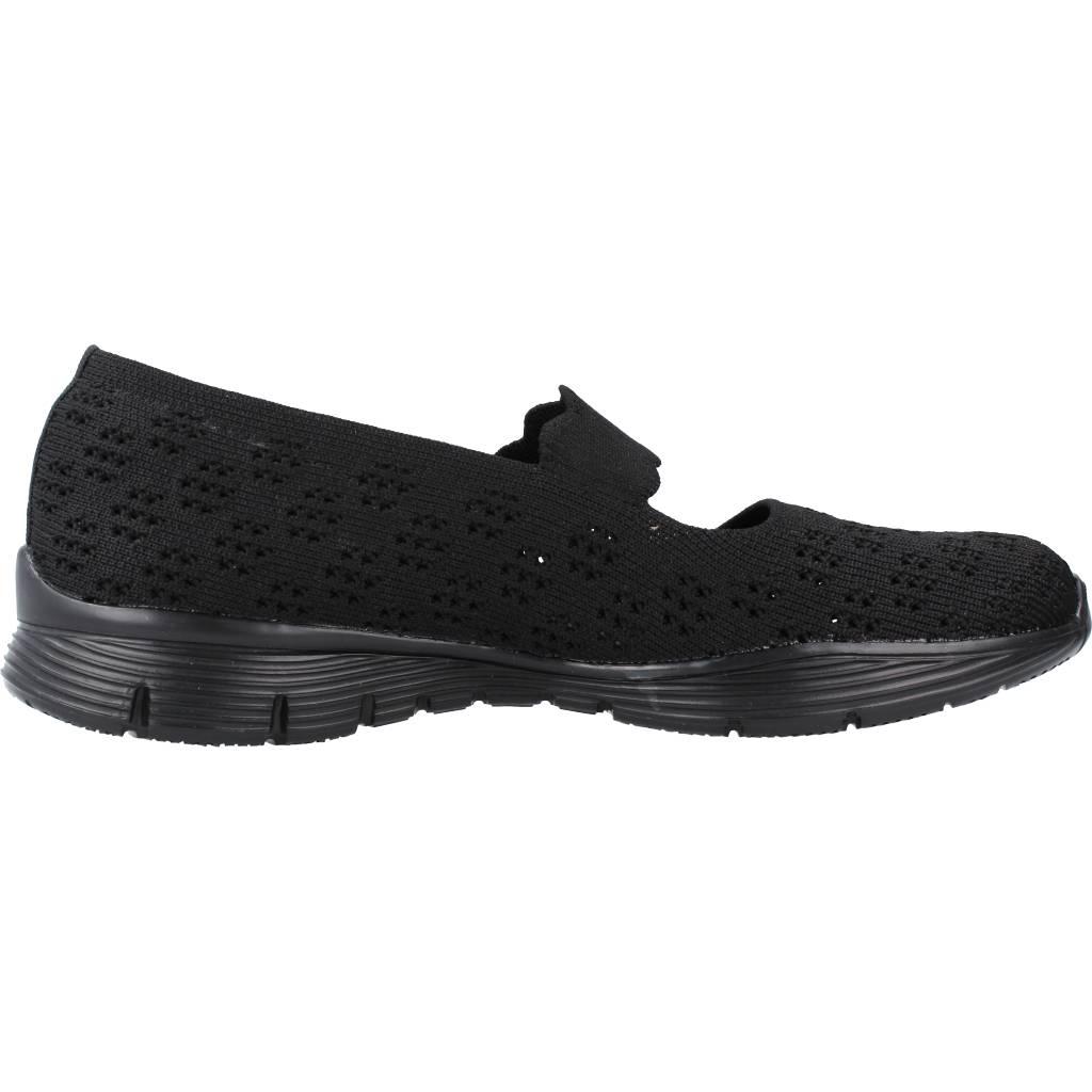 SKECHERS SEAGER - SIMPLE THINGS en color NEGRO (4)