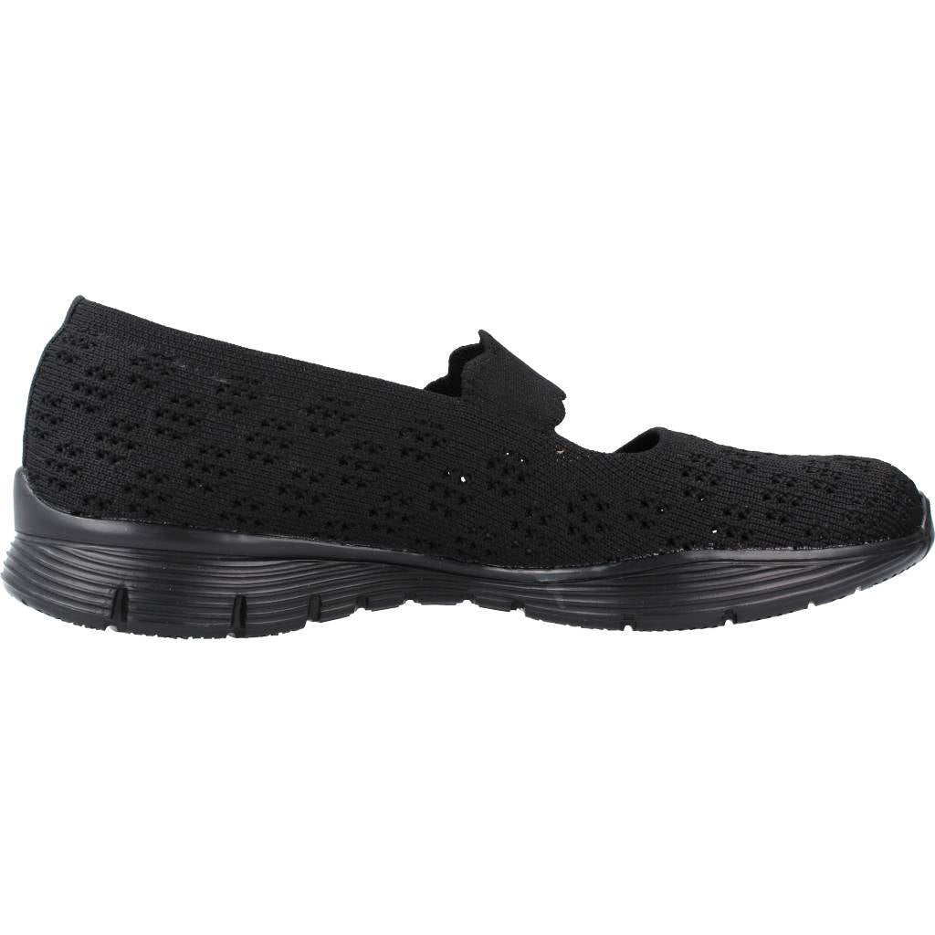 SKECHERS SEAGER - SIMPLE THINGS en color NEGRO (4)
