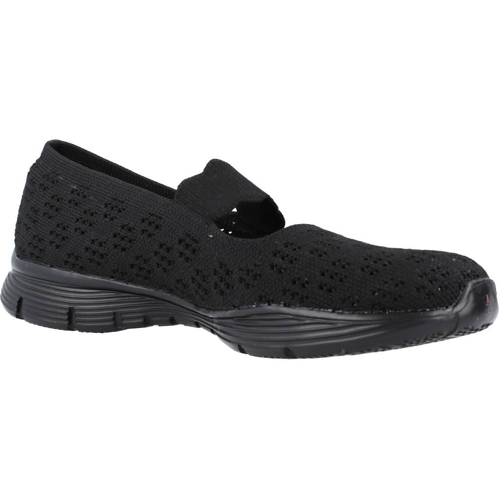 SKECHERS SEAGER - SIMPLE THINGS en color NEGRO (5)