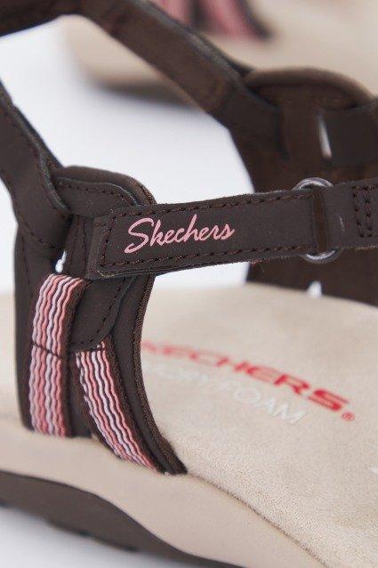 SKECHERS REGGAE SLIM - SUN ARRAY en color MARRON (4)