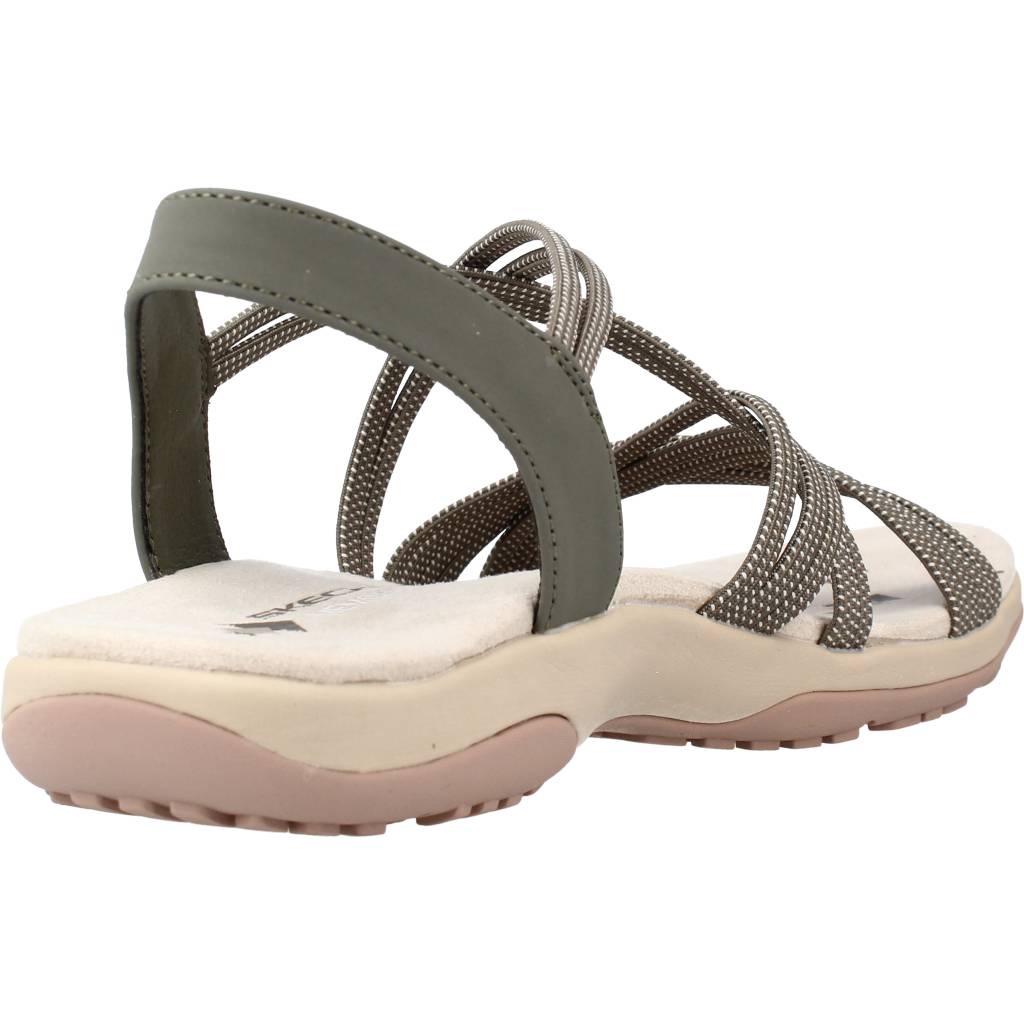 SKECHERS REGGAE SLIM - TURN IT UP en color VERDE (3)