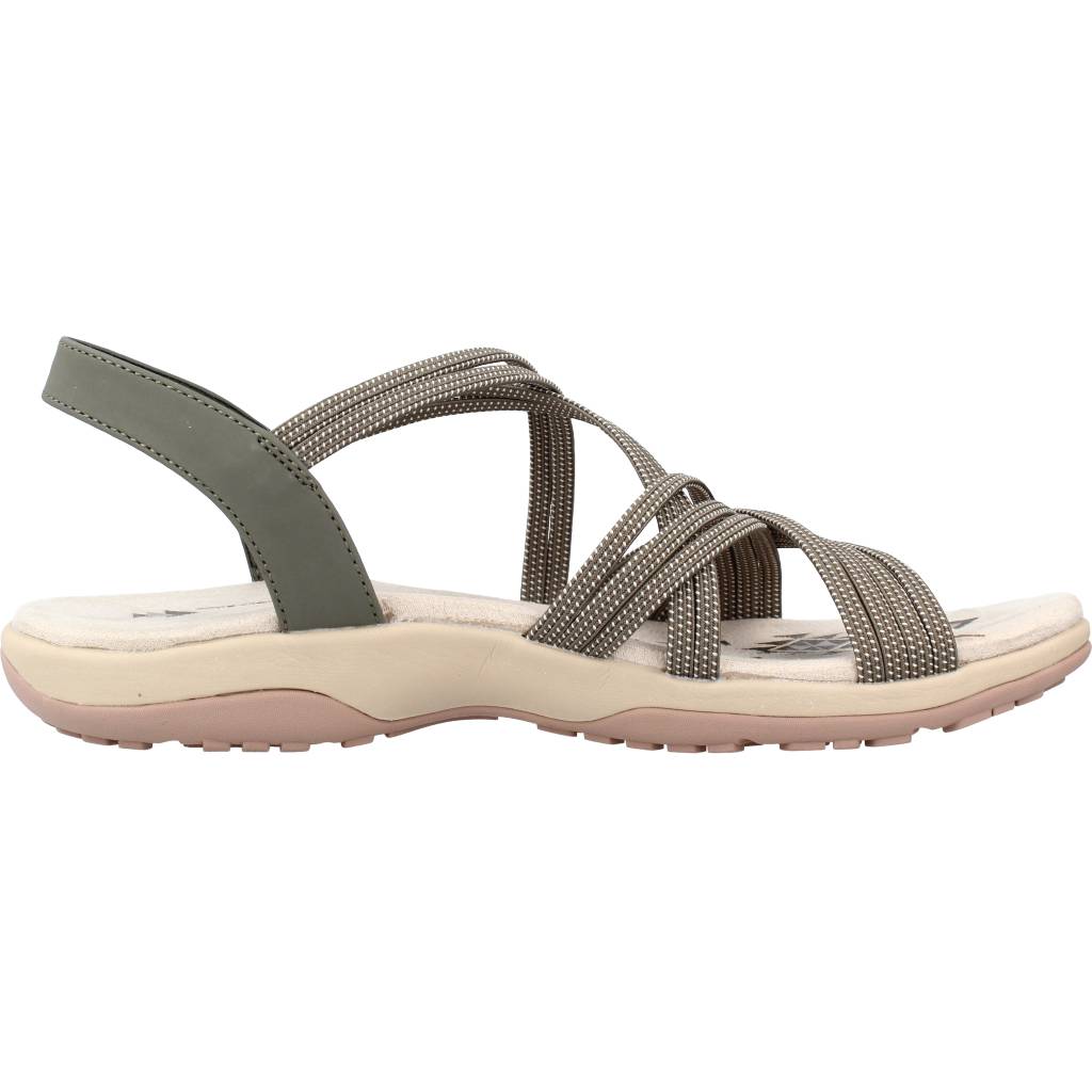 SKECHERS REGGAE SLIM - TURN IT UP en color VERDE (4)
