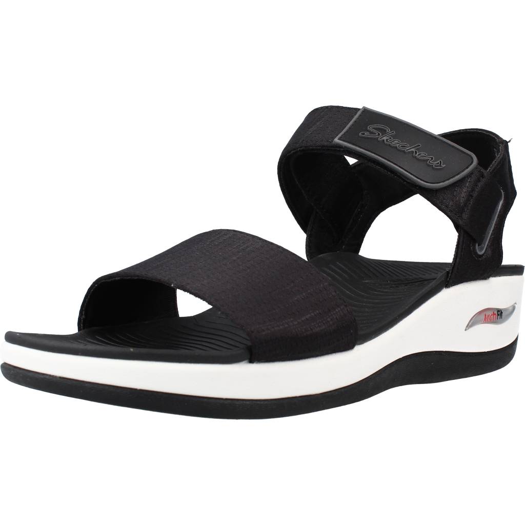 SKECHERS ARCH FIT SUNSHINE en color NEGRO (1)