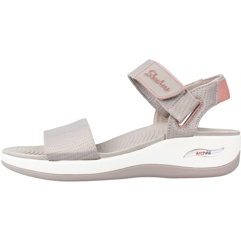 SKECHERS ARCH FIT SUNSHINE en color BEIS (2)