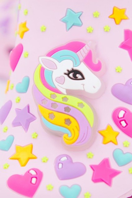 SKECHERS HEART CHARMER-UNICORN DELIG en color ROSA (4)
