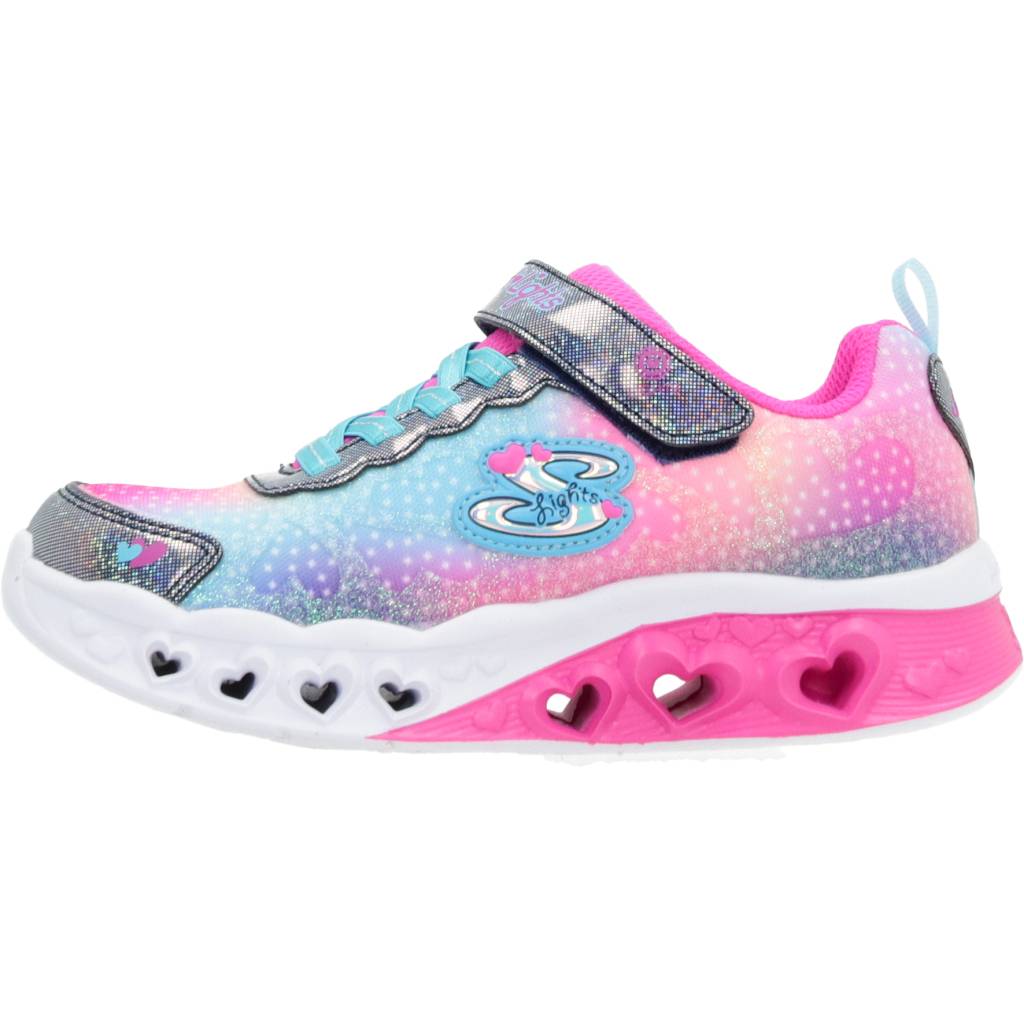 SKECHERS FLUTTER HEART LIGHTS-SIMPLY en color ROSA (2)