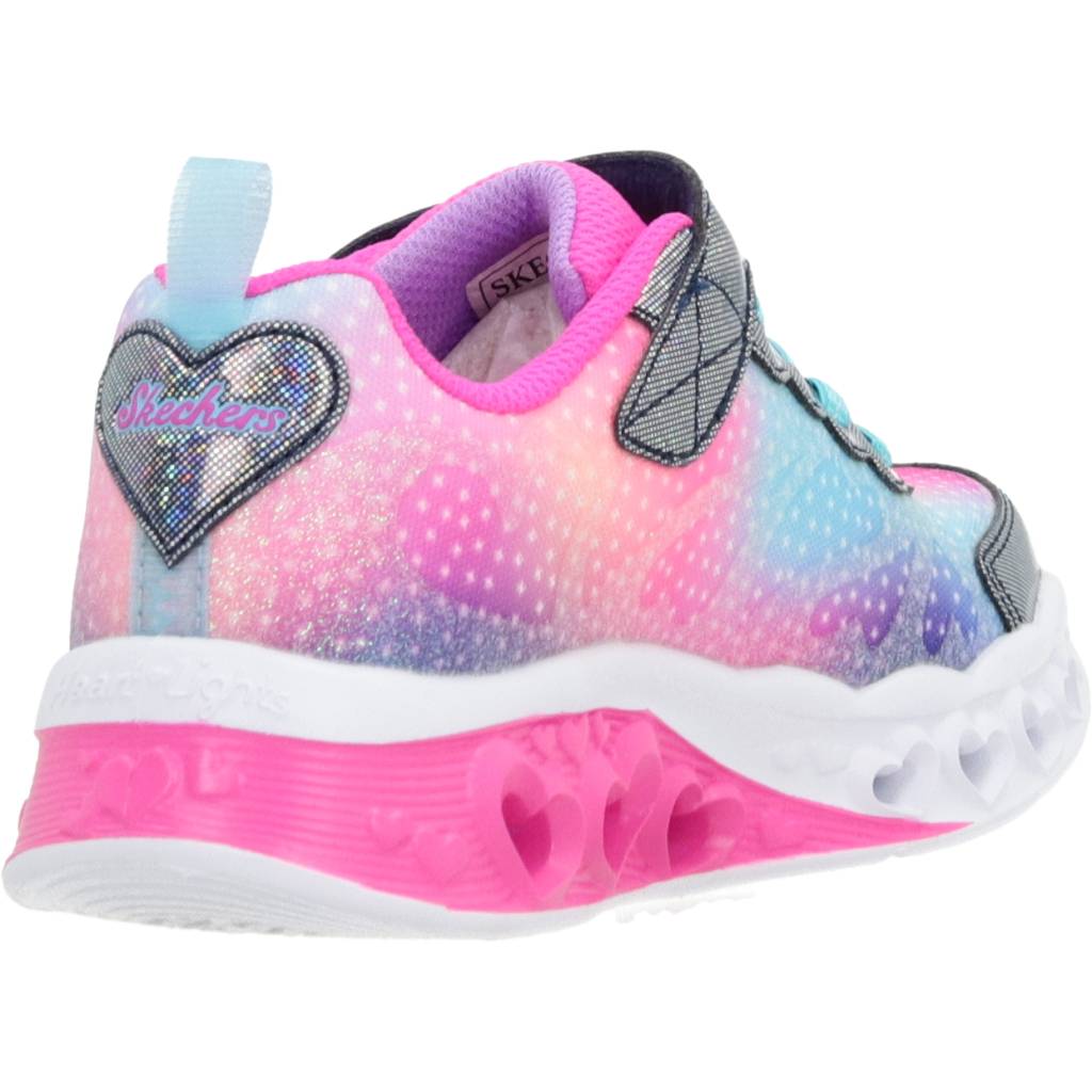 SKECHERS FLUTTER HEART LIGHTS-SIMPLY en color ROSA (3)