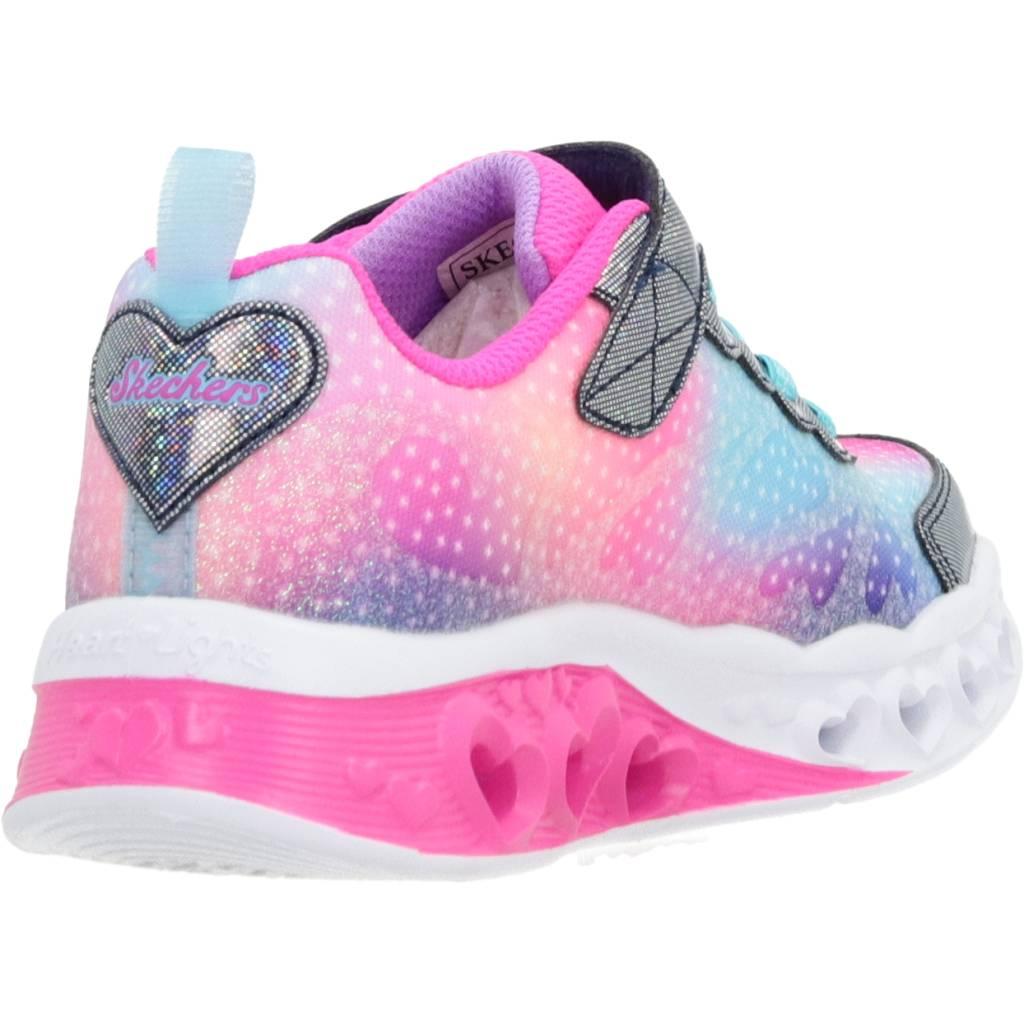 SKECHERS FLUTTER HEART LIGHTS-SIMPLY en color ROSA (3)