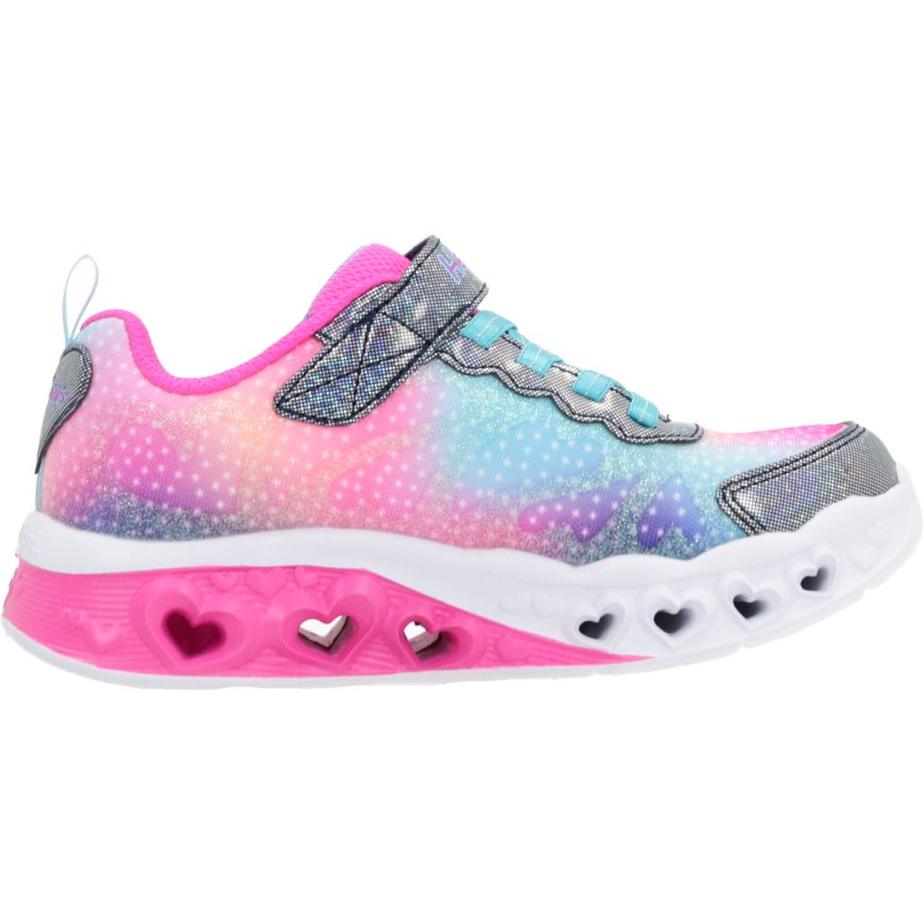 SKECHERS FLUTTER HEART LIGHTS-SIMPLY en color ROSA (4)