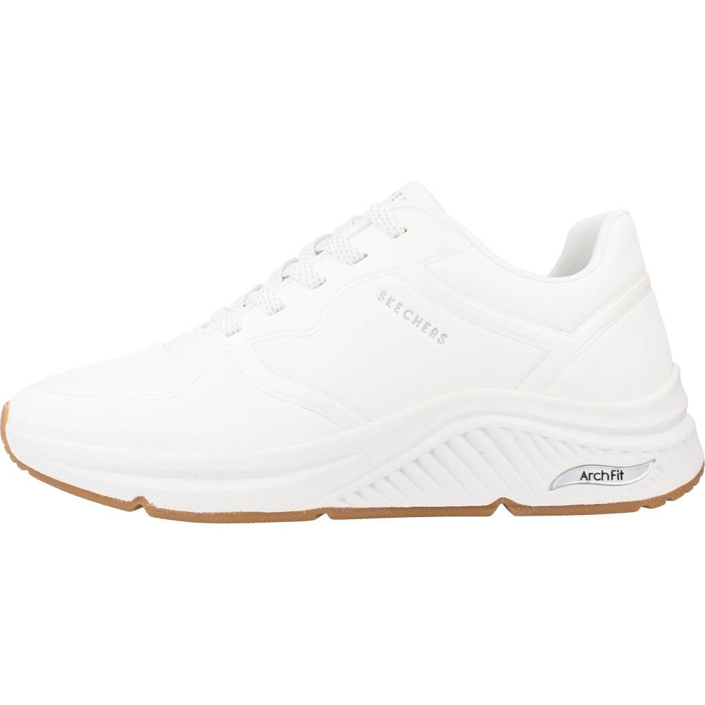 SKECHERS ARCH FIT S-MILES- MILE MAKE en color BLANCO (2)