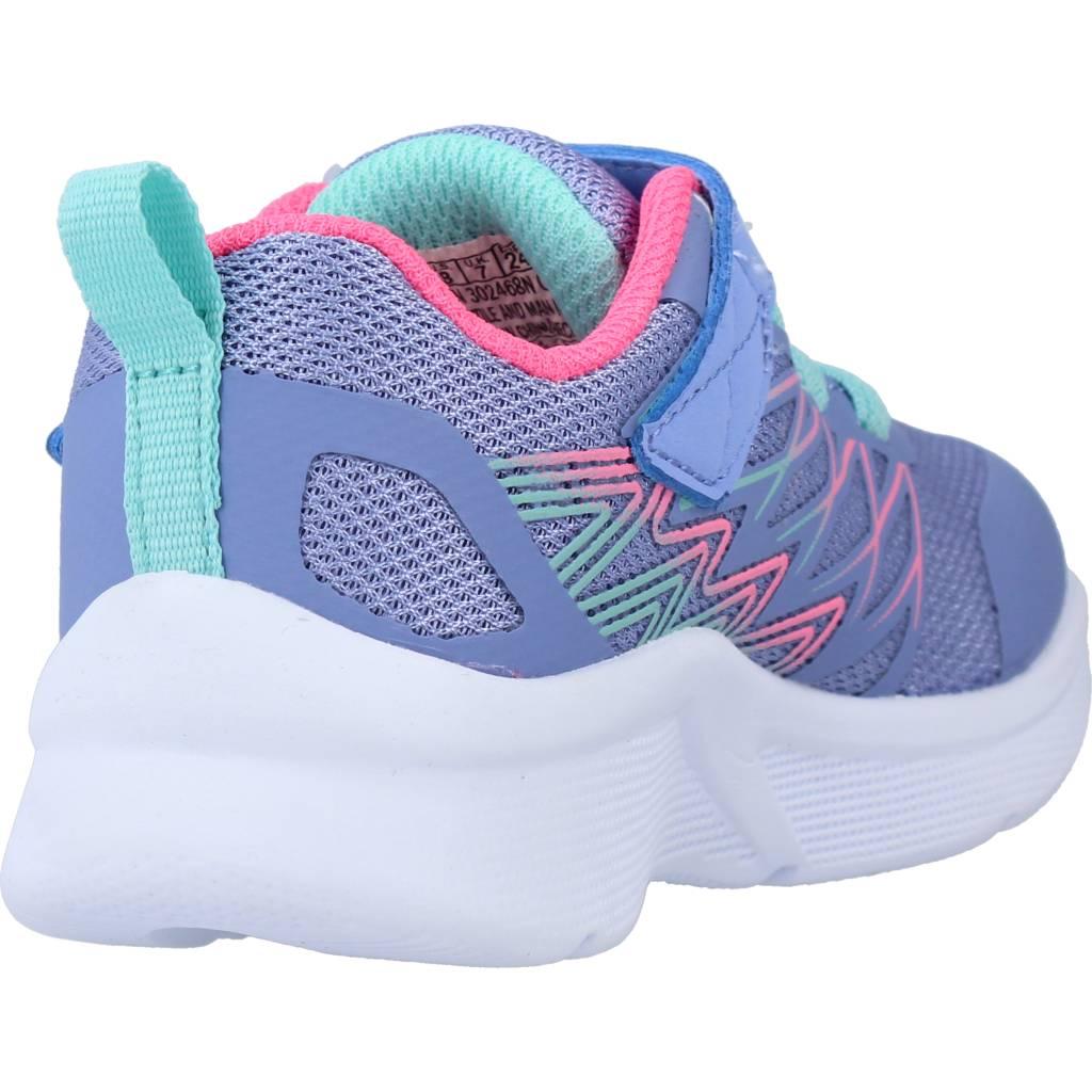 SKECHERS MICROSPEC - BOLD DELIGHT en color AZUL (3)
