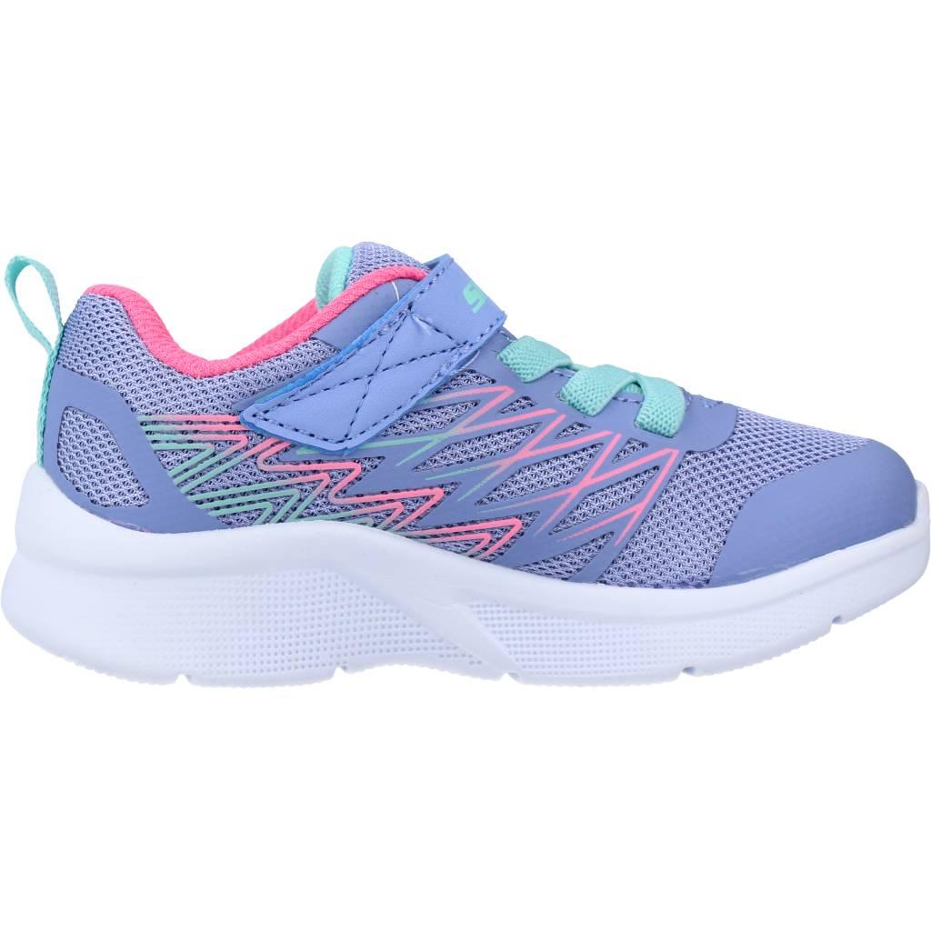 SKECHERS MICROSPEC - BOLD DELIGHT en color AZUL (4)