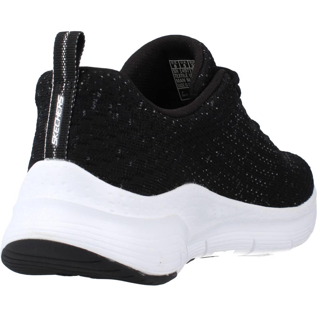 SKECHERS S en color NEGRO (3)
