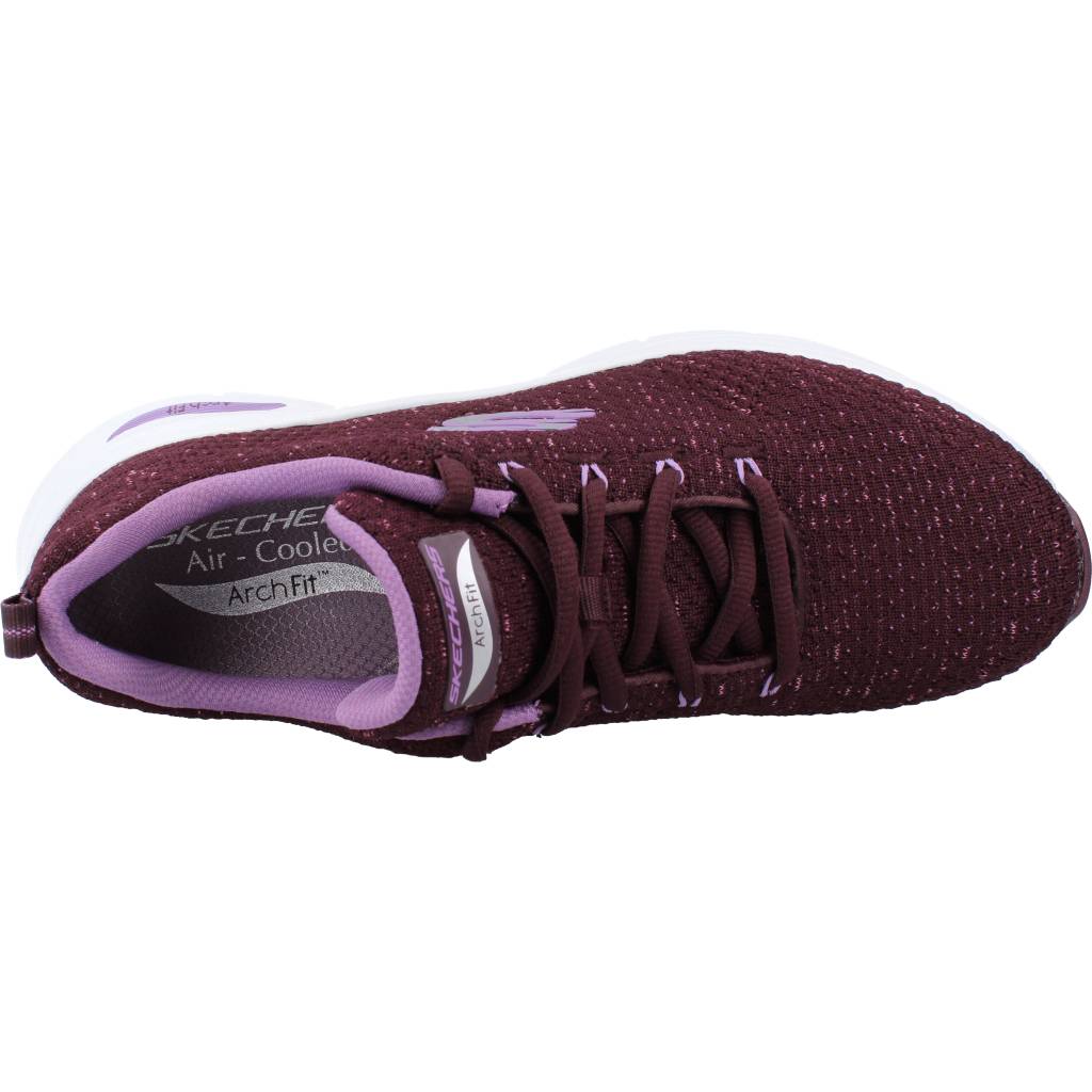 SKECHERS S ARCH FIT en color BURDEOS (7)