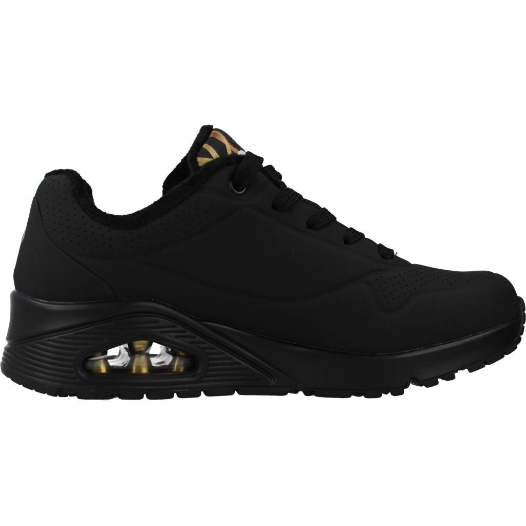 SKECHERS UNO-METALLIC LOVE en color NEGRO (4)