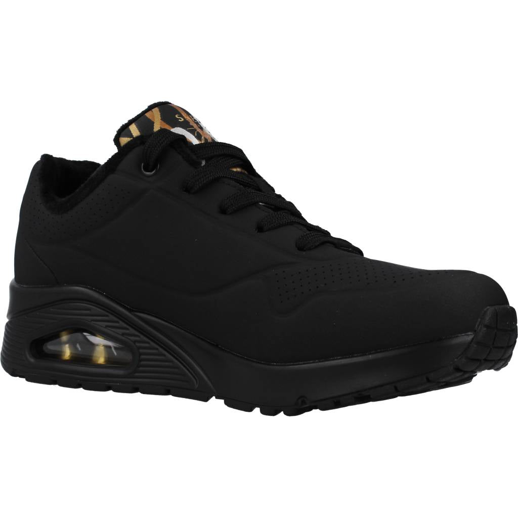 SKECHERS UNO-METALLIC LOVE en color NEGRO (5)