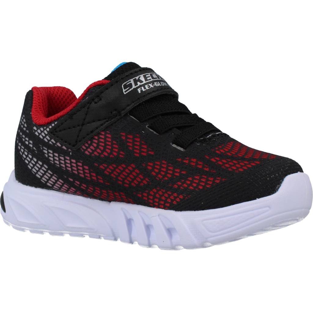 SKECHERS FLEX-GLOW ELITE-VORLO en color NEGRO (5)