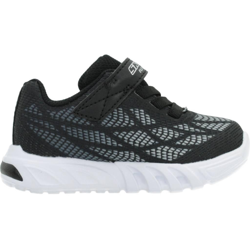 SKECHERS FLEX-GLOW ELITE-VORLO en color NEGRO (4)