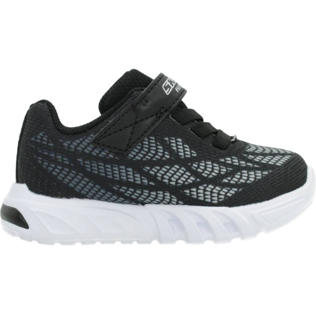 SKECHERS FLEX-GLOW ELITE-VORLO en color NEGRO (4)